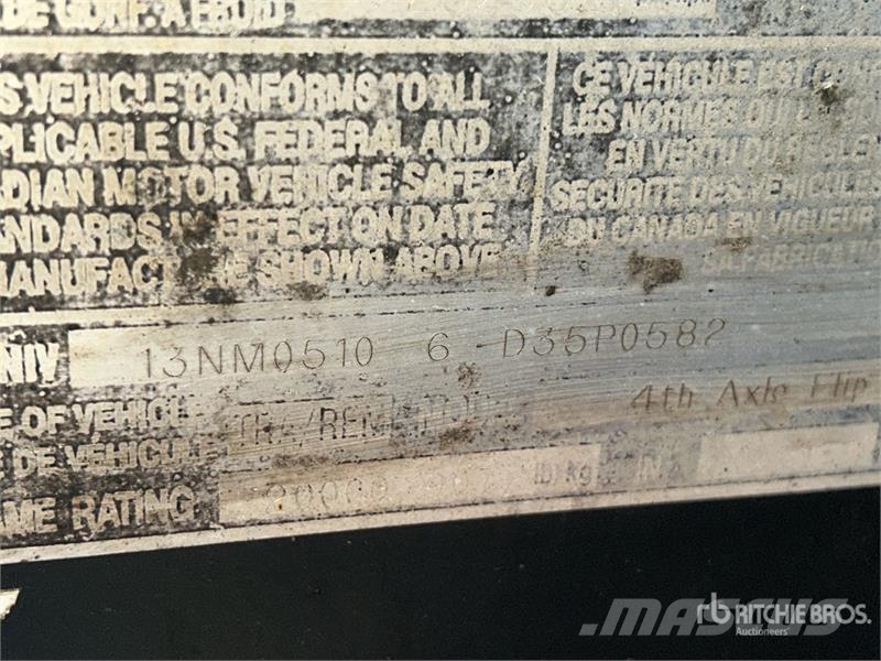 Fontaine S/A Booster Axle Citas piekabes