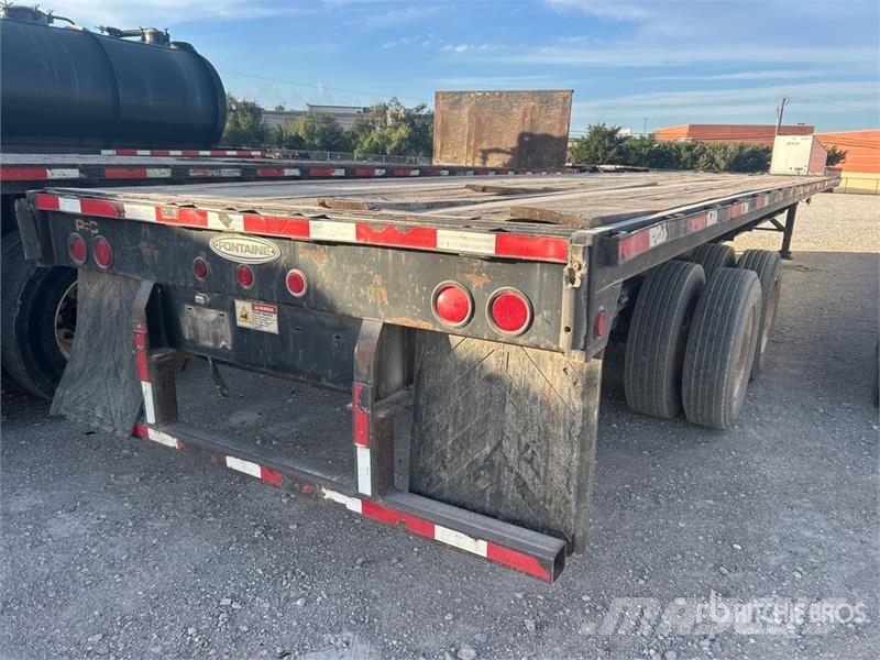 Fontaine TP-4-4881SLW 48 ft T/A Extendable Flatbed Trailer Прицепы-платформы/боковая разгрузка