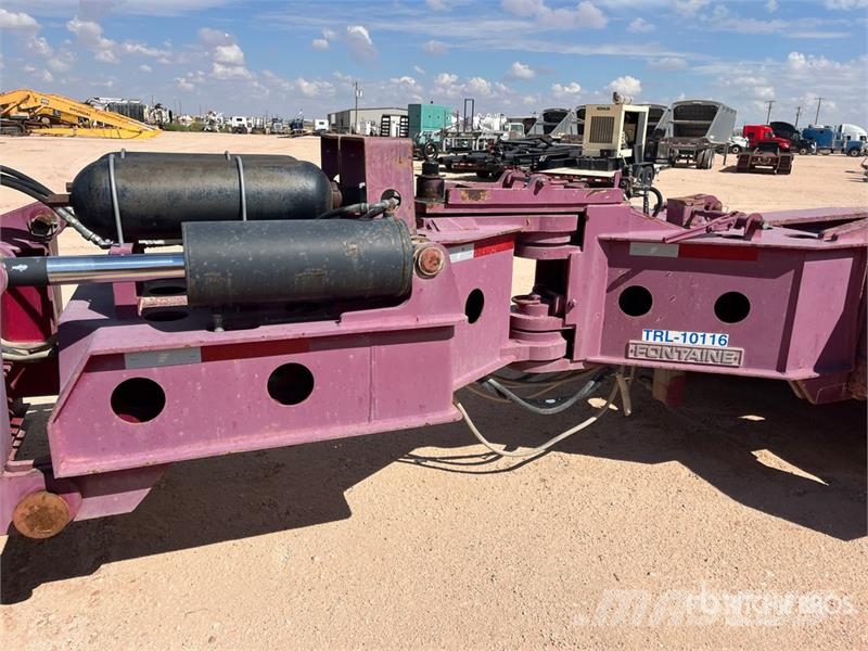 Fontaine Tri/A Removable Gooseneck Lowboy Trailer 로우 로더