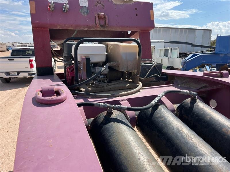 Fontaine Tri/A Removable Gooseneck Lowboy Trailer 로우 로더