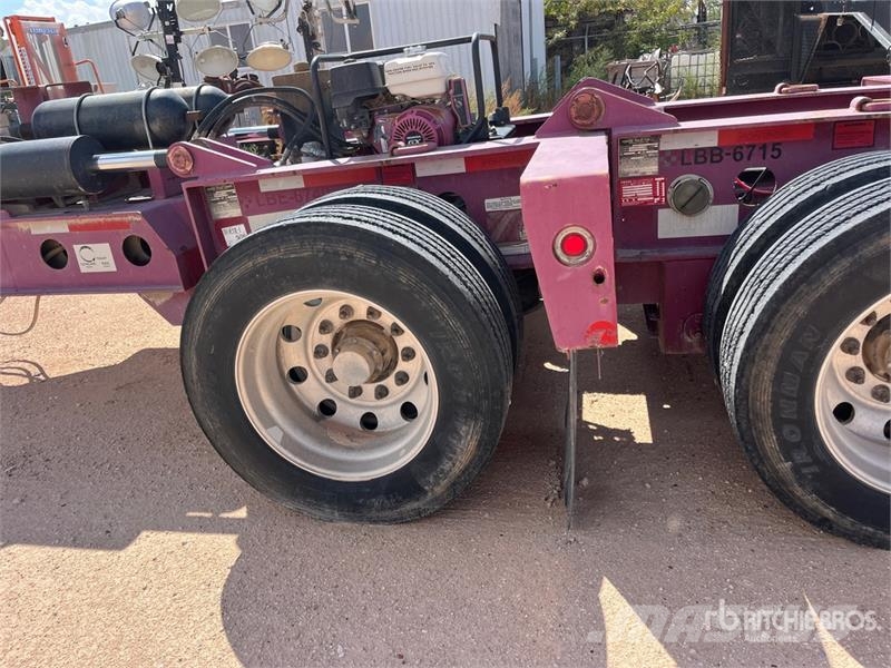 Fontaine Tri/A Removable Gooseneck Lowboy Trailer 로우 로더
