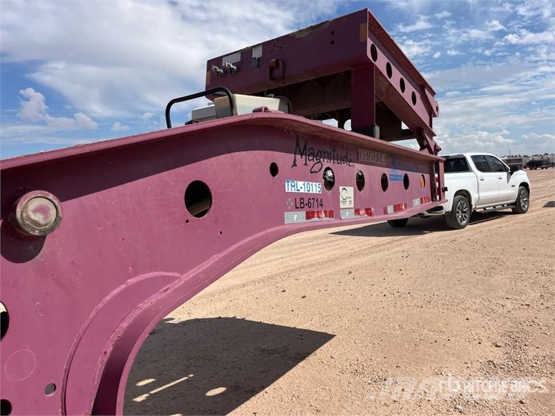 Fontaine Tri/A Removable Gooseneck Lowboy Trailer 로우 로더