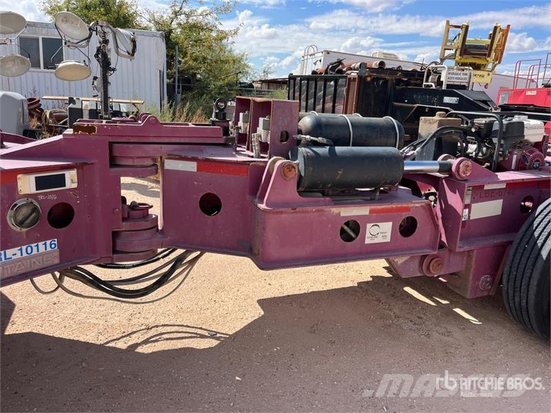 Fontaine Tri/A Removable Gooseneck Lowboy Trailer 로우 로더