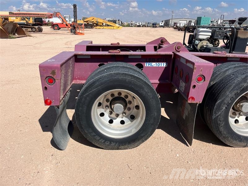 Fontaine Tri/A Removable Gooseneck Lowboy Trailer 로우 로더