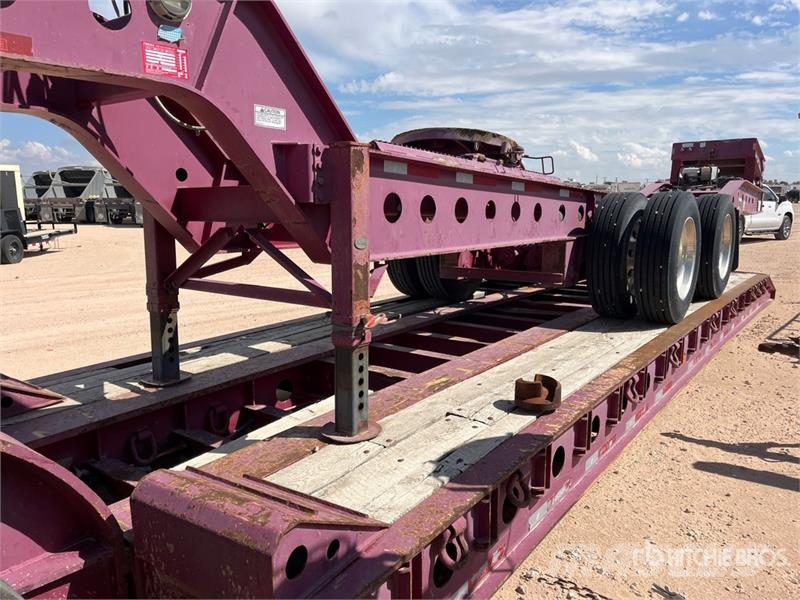 Fontaine Tri/A Removable Gooseneck Lowboy Trailer 로우 로더