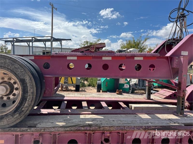 Fontaine Tri/A Removable Gooseneck Lowboy Trailer 로우 로더
