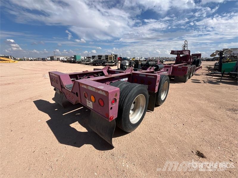 Fontaine Tri/A Removable Gooseneck Lowboy Trailer 로우 로더