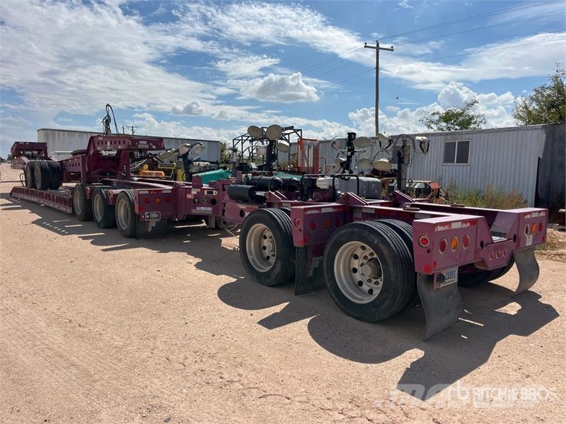 Fontaine Tri/A Removable Gooseneck Lowboy Trailer 로우 로더