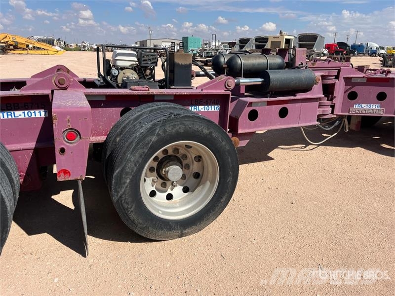 Fontaine Tri/A Removable Gooseneck Lowboy Trailer 로우 로더