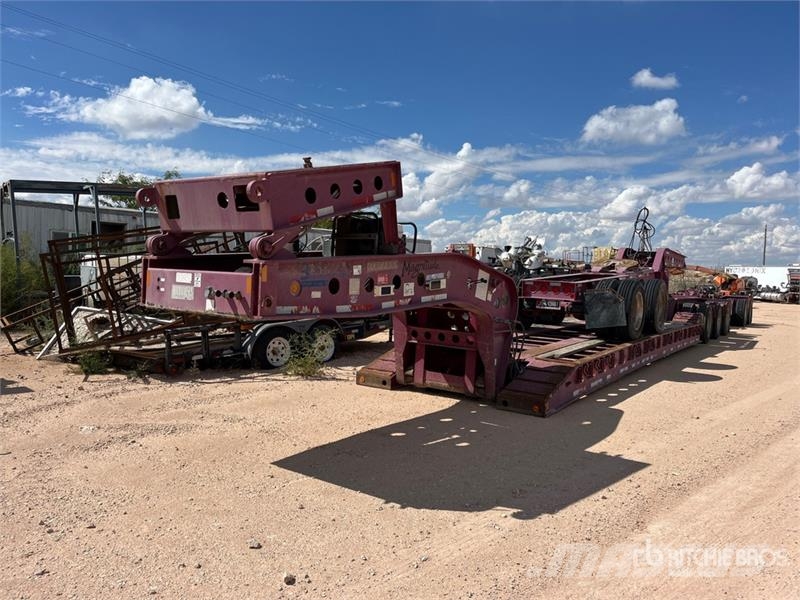 Fontaine Tri/A Removable Gooseneck Lowboy Trailer 로우 로더