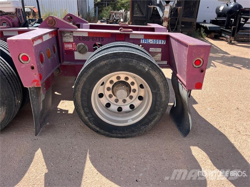 Fontaine Tri/A Removable Gooseneck Lowboy Trailer 로우 로더
