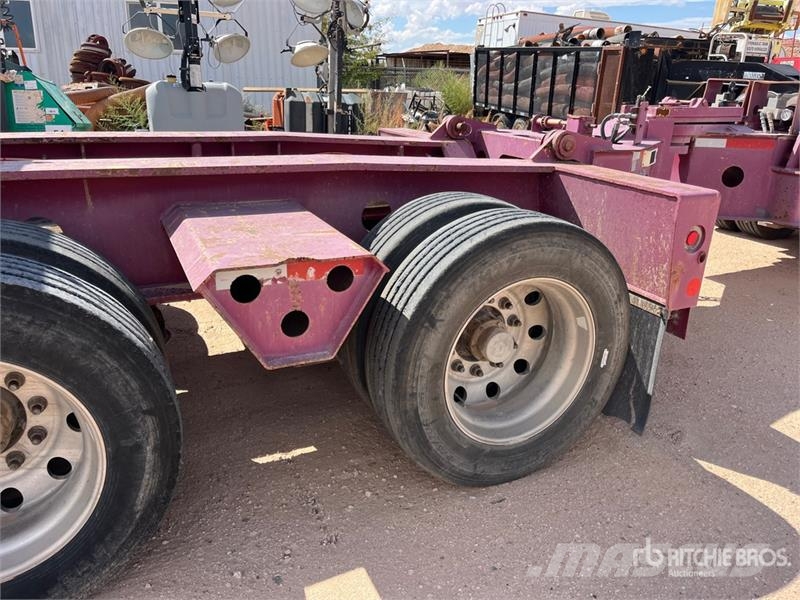 Fontaine Tri/A Removable Gooseneck Lowboy Trailer 로우 로더