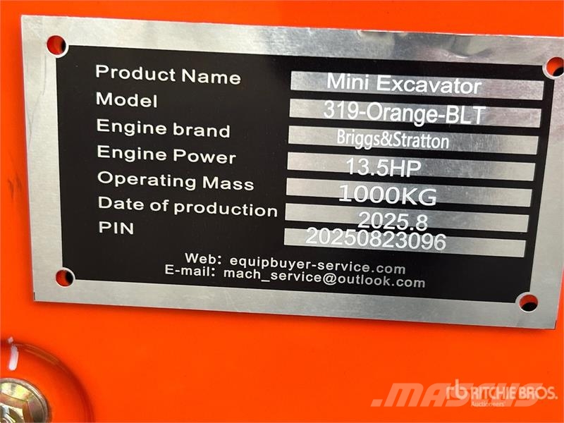 Force Drive 319 BLT Mini Excavator (Unused) Mini bagri <7t