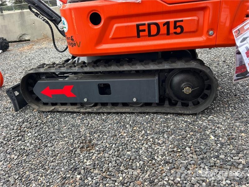 Force Drive FD15 Mini Excavator (Unused) حفارات صغيرة أقل من 7 طن (حفارات صغيرة)
