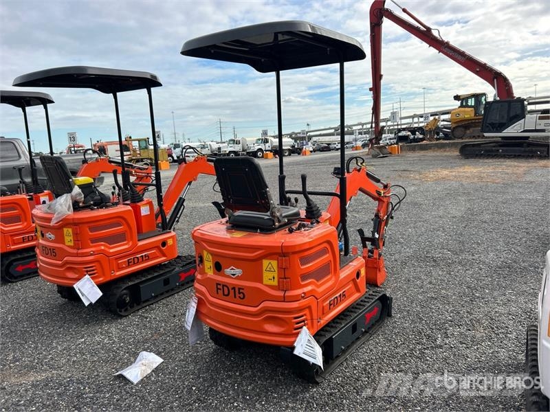Force Drive FD15 Mini Excavator (Unused) حفارات صغيرة أقل من 7 طن (حفارات صغيرة)