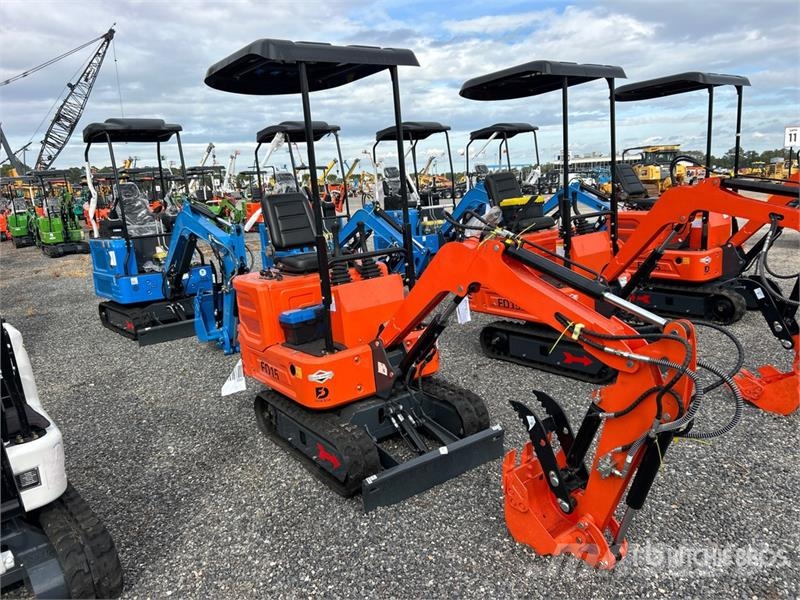 Force Drive FD15 Mini Excavator (Unused) حفارات صغيرة أقل من 7 طن (حفارات صغيرة)