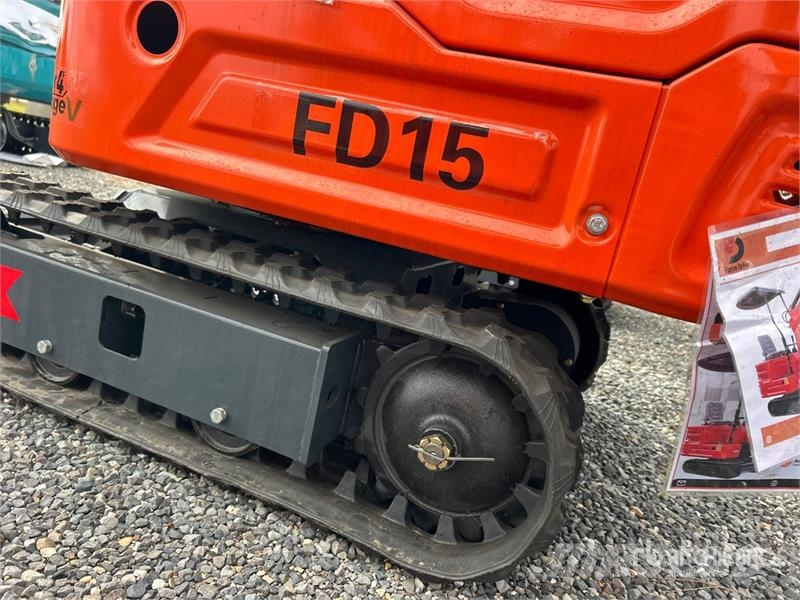 Force Drive FD15 Mini Excavator (Unused) حفارات صغيرة أقل من 7 طن (حفارات صغيرة)