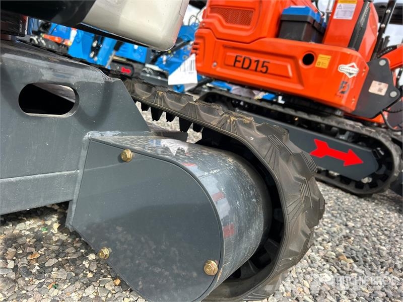 Force Drive FD15W Mini Excavator (Unused) حفارات صغيرة أقل من 7 طن (حفارات صغيرة)
