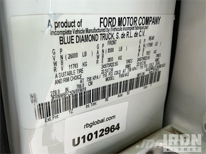 Ford 5500 Kamioni sa otvorenim sandukom