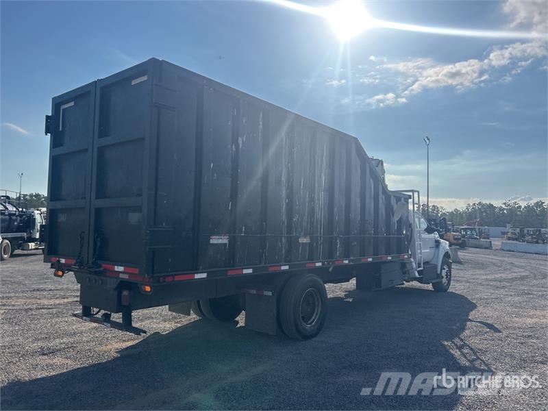 Ford Boom on Ford F-750 4x2 Grapple Truck Grappin
