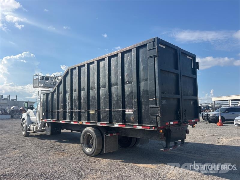Ford Boom on Ford F-750 4x2 Grapple Truck Grappin