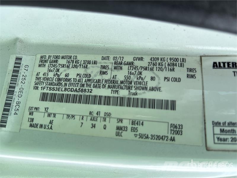 Ford E-350 Preču pārvadāšanas furgoni