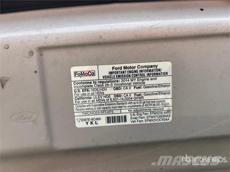 Ford E-350 4x2 Van Truck Box body trucks