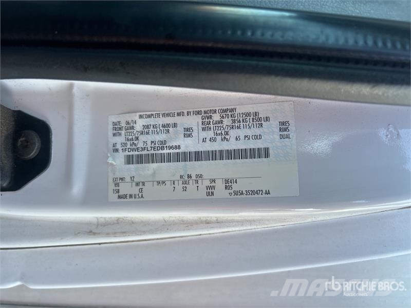 Ford E-350 4x2 Van Truck (Inoperable) Φορτηγά Κόφα
