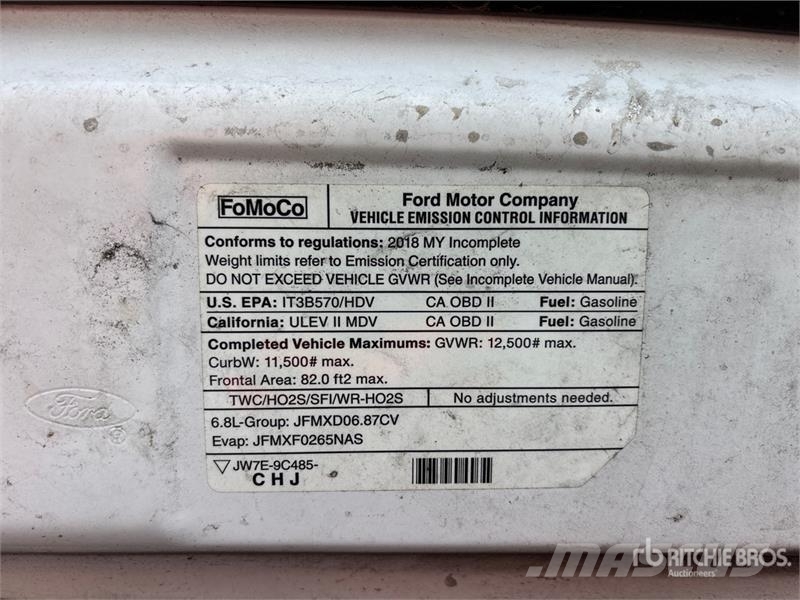 Ford E-350 4x2 Van Truck Грузовики-Фургоны