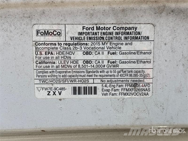 Ford E-350 4x2 Van Truck Furgons
