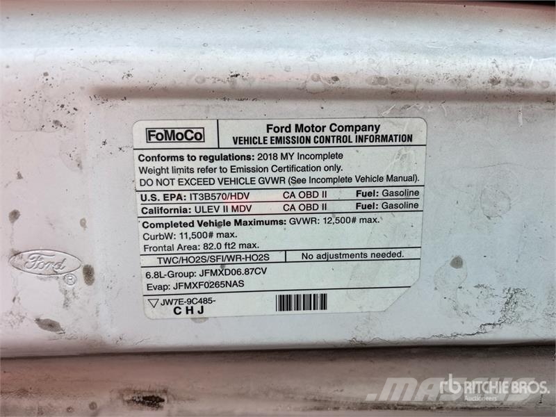 Ford E-350 Van Truck 貨箱式卡車