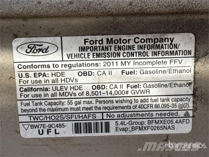 Ford E-350 Van Truck (Inoperable) Каросерии