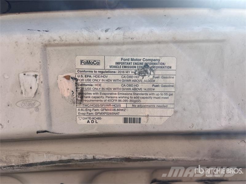 Ford E450 4x2 Van Truck (Inoperable) Skåpbilar