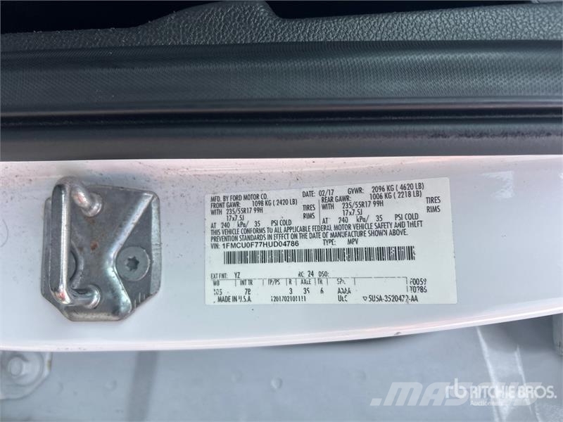 Ford Escape 2WD SUV 汽车