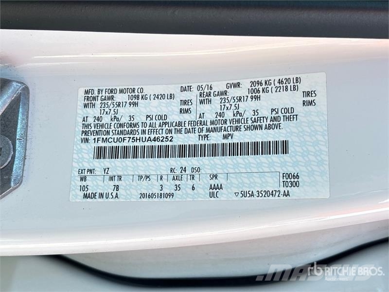Ford Escape 2WD SUV Sõiduautod