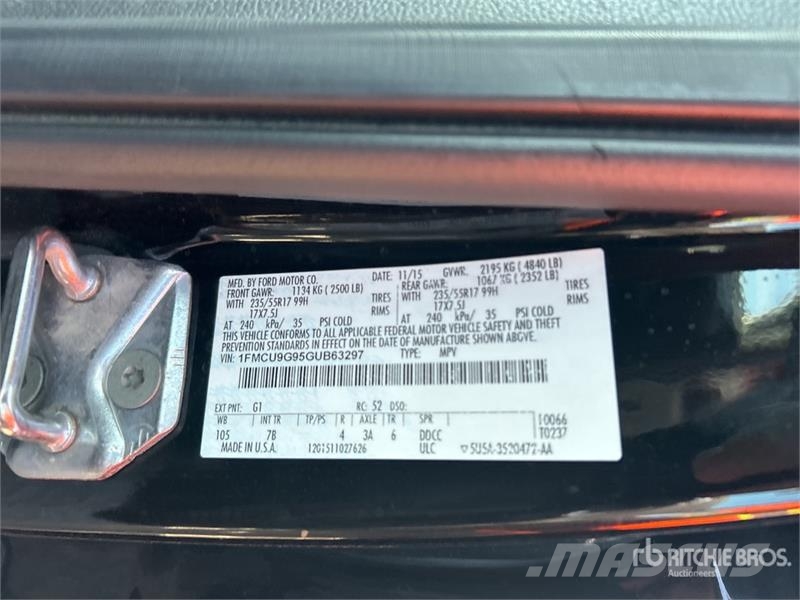 Ford Escape SE 2WD SUV (Inoperable) Cars
