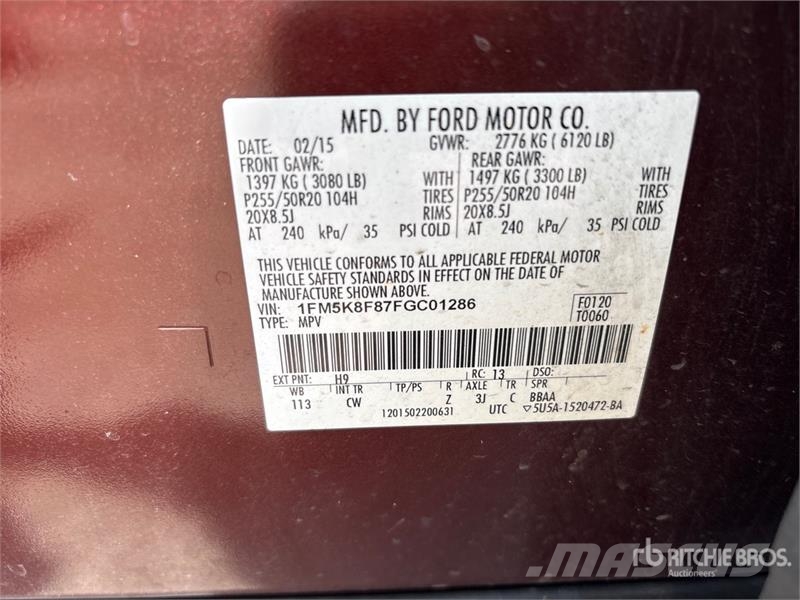 Ford Explorer Personbilar