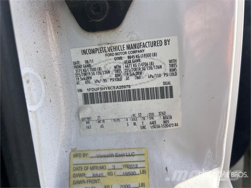 Ford Explorer Truck mounted aerial platforms
