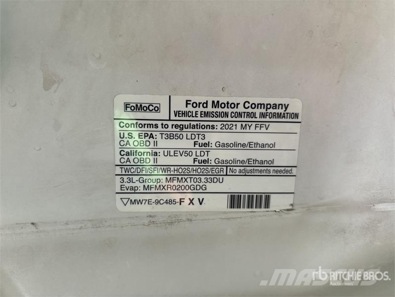 Ford F-150 4x2 Extended Cab Pickup (Inoperable) Ostalo
