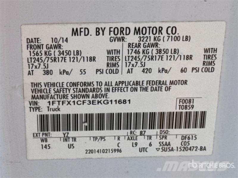 Ford F-150 4x2 Extended Cab Pickup أخرى