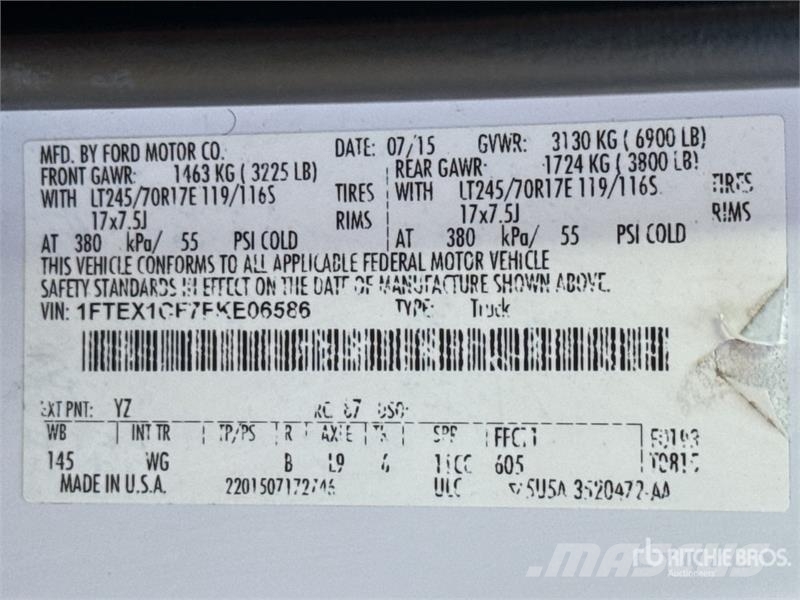 Ford F-150 4x2 Extended Cab Pickup Diger