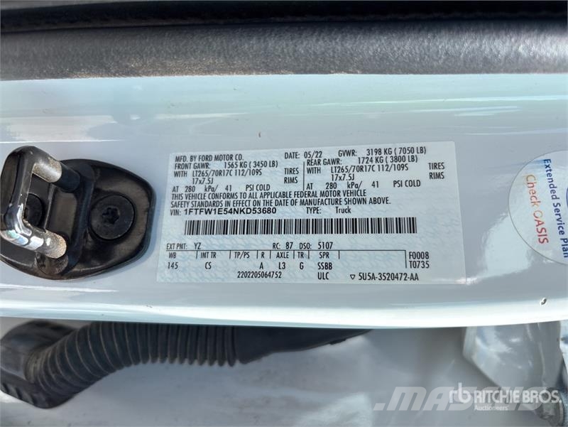 Ford F-150 4x4 Crew Cab Pickup Other