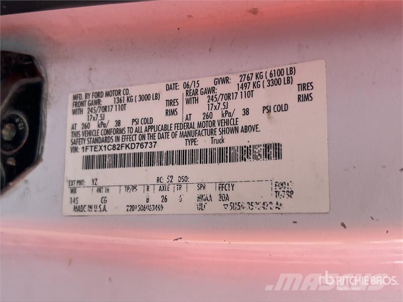 Ford F-150 XL 4x2 Extended Cab Pickup Autre fourgon / utilitaire