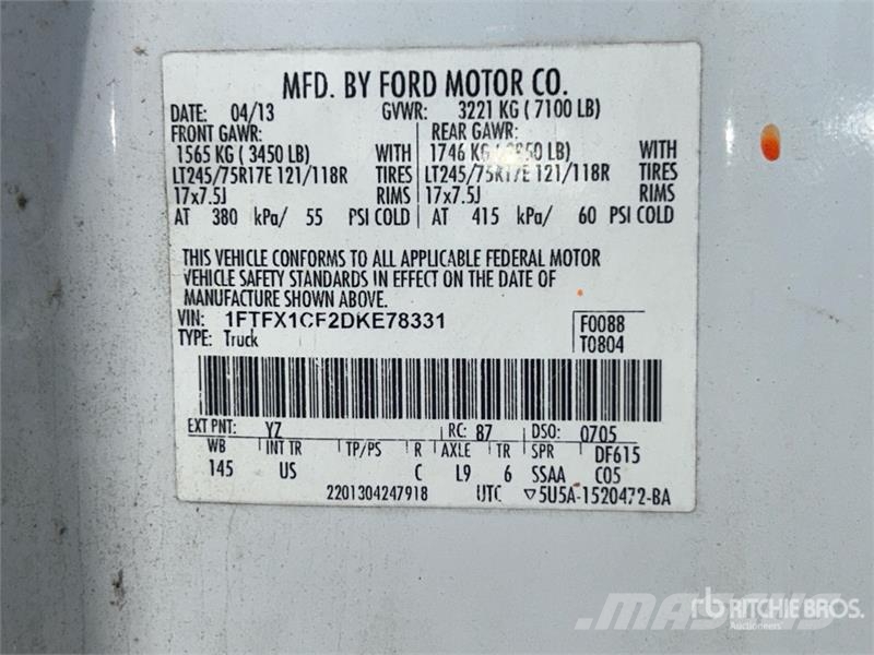 Ford F-150 XL 4x2 Extended Cab Pickup Ostalo