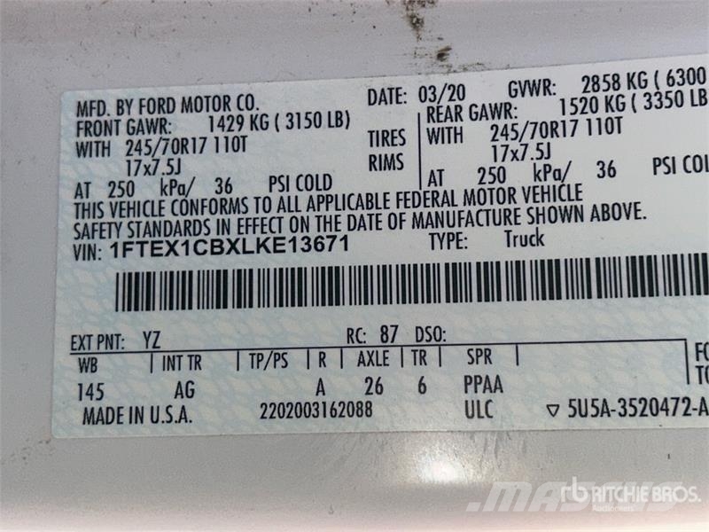 Ford F-150 XL 4x2 Extended Cab Pickup Otras furgonetas