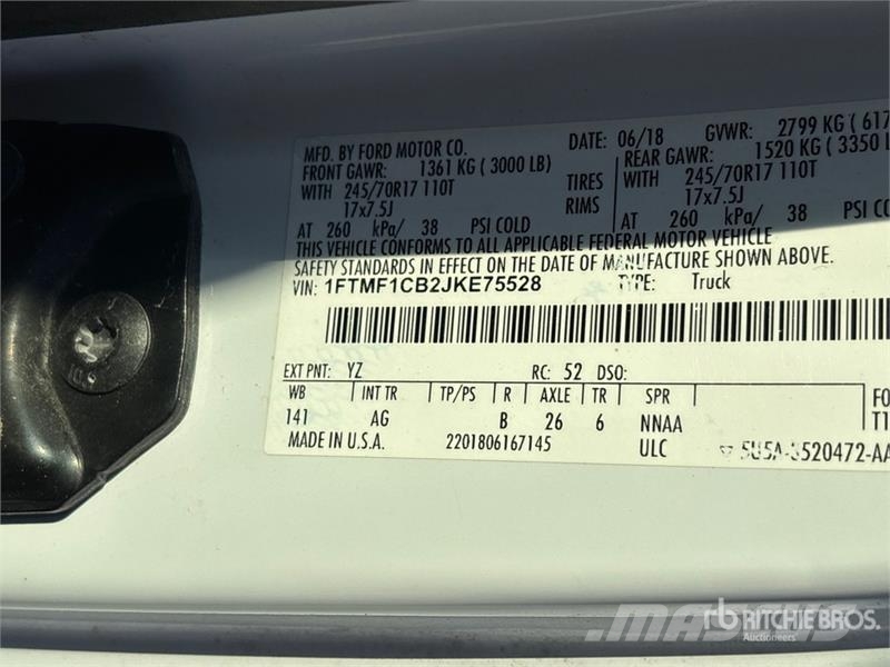 Ford F-150 XL 4x2 Pickup Ostalo