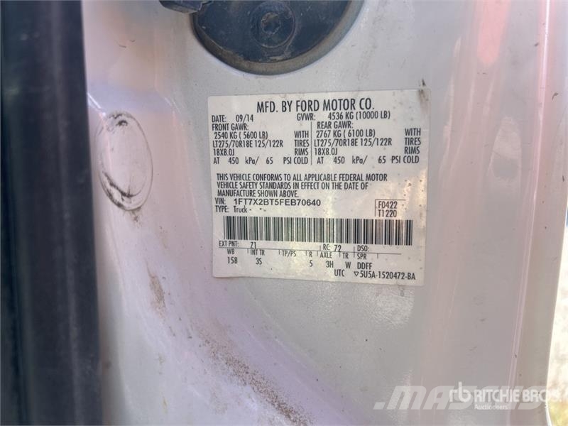 Ford F-250 4x2 Extended Cab Pickup 其他