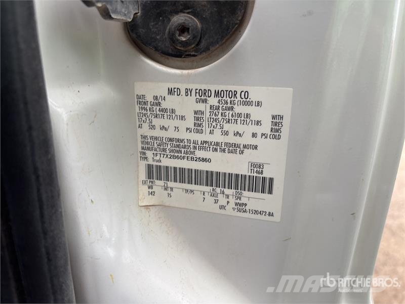 Ford F-250 4x4 Extended Cab Pickup 其他