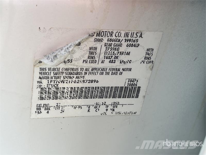 Ford F-250 XL 4x4 Crew Cab Pickup Otras furgonetas