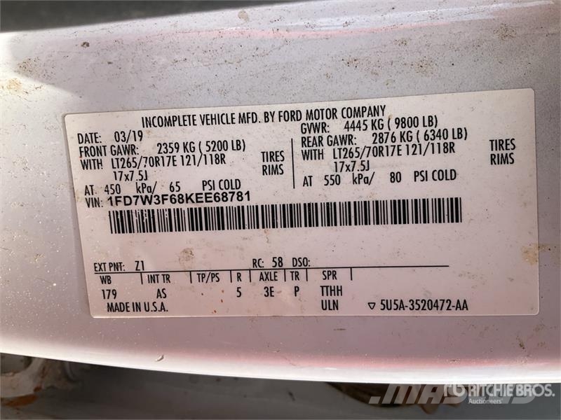 Ford F-350 Φορτηγά Kαρότσα με ανοιγόμενα πλαϊνά